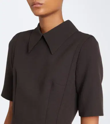 Emilia Wickstead Valletta wool midi dress | Thumbnail 3 Emilia Wickstead Valletta wool midi dress | Thumbnail 3