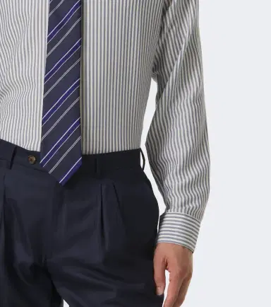 ELEVENTY Striped twill shirt | Thumbnail 2 ELEVENTY Striped twill shirt | Thumbnail 2