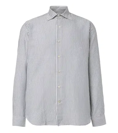 ELEVENTY Striped twill shirt | Thumbnail 1 ELEVENTY Striped twill shirt | Thumbnail 1