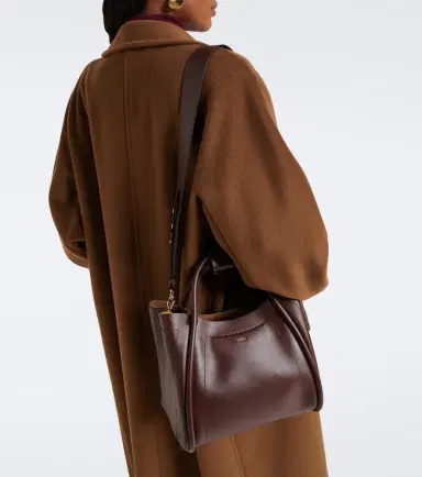 Max Mara Medium leather tote bag | Thumbnail 5 Max Mara Medium leather tote bag | Thumbnail 5