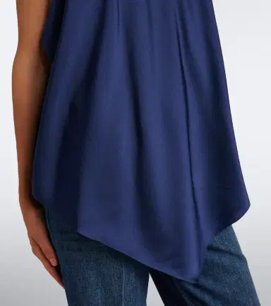 Stella McCartney Halterneck satin top | Thumbnail 4 Stella McCartney Halterneck satin top | Thumbnail 4