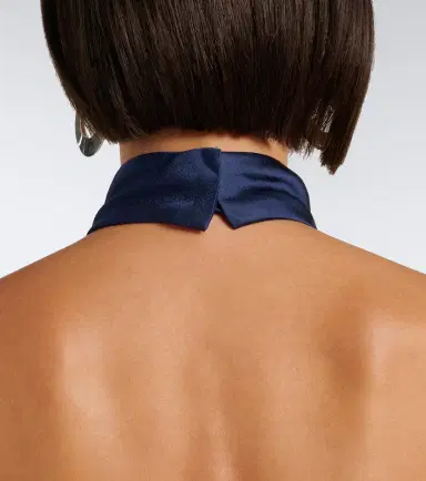 Stella McCartney Halterneck satin top | Thumbnail 6 Stella McCartney Halterneck satin top | Thumbnail 6