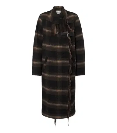 Marant Étoile Gihan plaid wool-blend coat | Thumbnail 1 Marant Étoile Gihan plaid wool-blend coat | Thumbnail 1