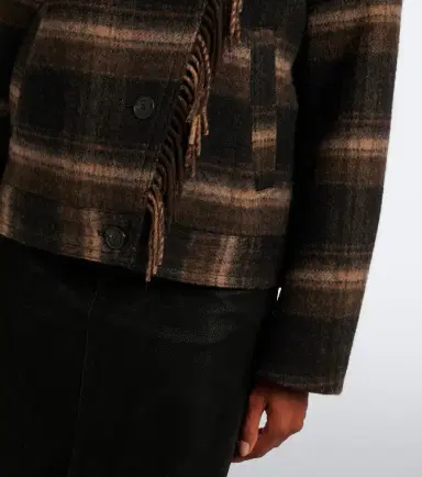 Marant Étoile Galeane plaid wool-blend jacket | Thumbnail 2 Marant Étoile Galeane plaid wool-blend jacket | Thumbnail 2
