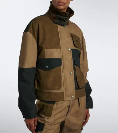 Marant Étoile Risla patchwork cotton jacket | Thumbnail 6 Marant Étoile Risla patchwork cotton jacket | Thumbnail 6