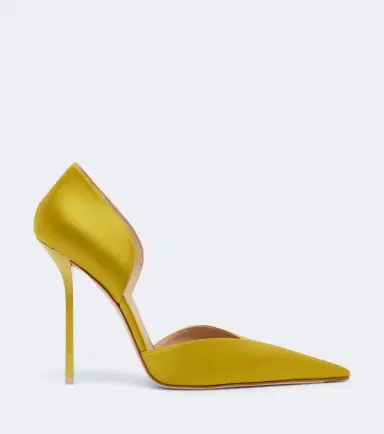 Victoria Beckham Victoria satin pumps | Thumbnail 4 Victoria Beckham Victoria satin pumps | Thumbnail 4