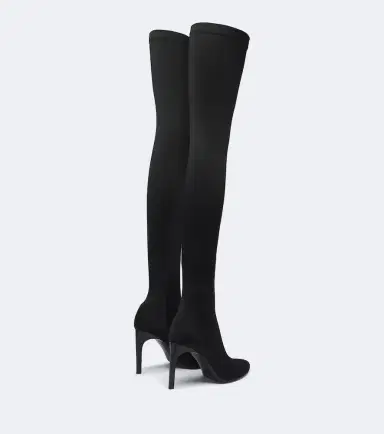 Victoria Beckham Harlow jersey over-the-knee boots | Thumbnail 3 Victoria Beckham Harlow jersey over-the-knee boots | Thumbnail 3