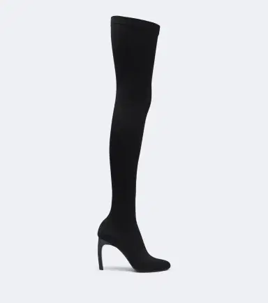 Victoria Beckham Harlow jersey over-the-knee boots | Thumbnail 4 Victoria Beckham Harlow jersey over-the-knee boots | Thumbnail 4