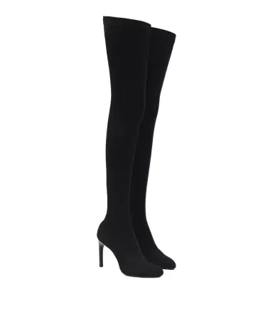 Victoria Beckham Harlow jersey over-the-knee boots | Thumbnail 1 Victoria Beckham Harlow jersey over-the-knee boots | Thumbnail 1