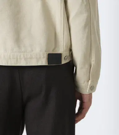 Frame Suede-trimmed cotton field jacket | Thumbnail 8 Frame Suede-trimmed cotton field jacket | Thumbnail 8