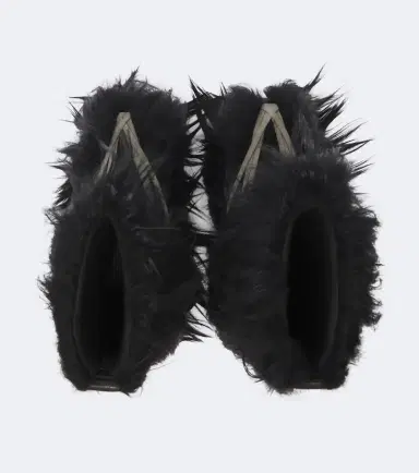 Rick Owens Megalace Lunar Mega shearling mid-calf boots | Thumbnail 2 Rick Owens Megalace Lunar Mega shearling mid-calf boots | Thumbnail 2