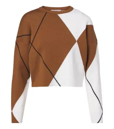 Max Mara Argyle virgin wool sweater | Thumbnail 1 Max Mara Argyle virgin wool sweater | Thumbnail 1