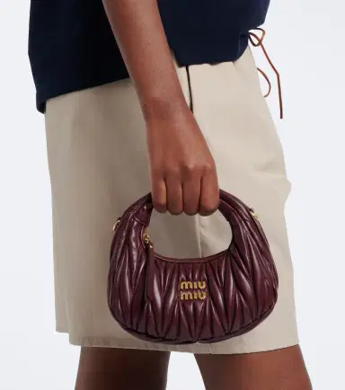 Miu Miu Wander Mini matelassé leather top-handle bag | Thumbnail 5 Miu Miu Wander Mini matelassé leather top-handle bag | Thumbnail 5