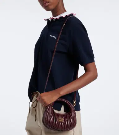 Miu Miu Wander Mini matelassé leather top-handle bag | Thumbnail 6 Miu Miu Wander Mini matelassé leather top-handle bag | Thumbnail 6