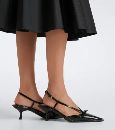 Prada Bow-detail leather slingback pumps | Thumbnail 6 Prada Bow-detail leather slingback pumps | Thumbnail 6