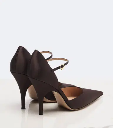 Gianvito Rossi Sofia satin pumps | Thumbnail 2 Gianvito Rossi Sofia satin pumps | Thumbnail 2
