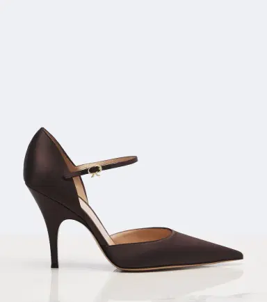 Gianvito Rossi Sofia satin pumps | Thumbnail 3 Gianvito Rossi Sofia satin pumps | Thumbnail 3