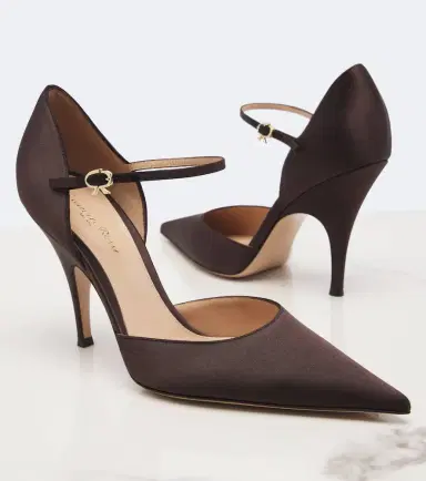 Gianvito Rossi Sofia satin pumps | Thumbnail 4 Gianvito Rossi Sofia satin pumps | Thumbnail 4