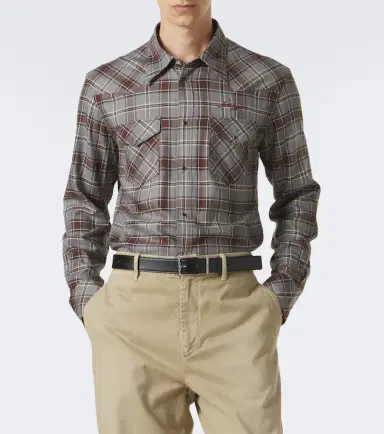 Acne Studios Surrow checked flannel shirt | Thumbnail 7 Acne Studios Surrow checked flannel shirt | Thumbnail 7