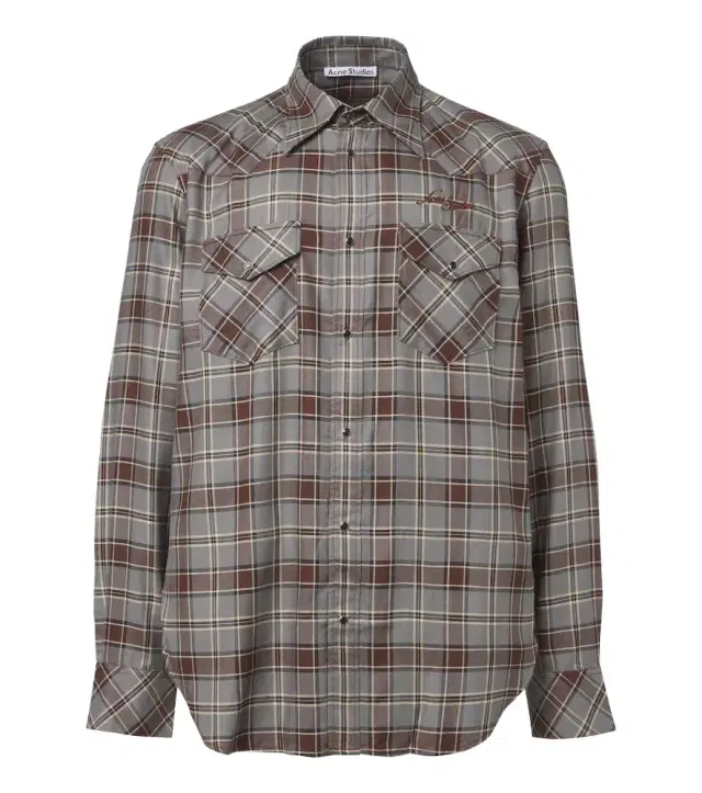 Surrow checked flannel shirt Surrow checked flannel shirt