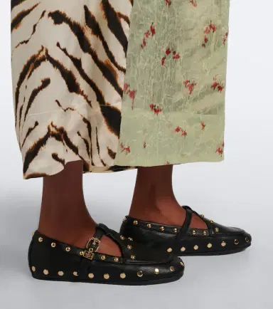 Ganni Mary Jenny studded flats | Thumbnail 6 Ganni Mary Jenny studded flats | Thumbnail 6