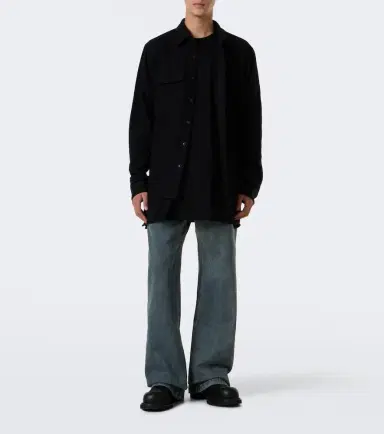 Rick Owens DRKSHDW Geth wide-leg jeans | Thumbnail 3 Rick Owens DRKSHDW Geth wide-leg jeans | Thumbnail 3