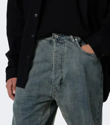 Rick Owens DRKSHDW Geth wide-leg jeans | Thumbnail 4 Rick Owens DRKSHDW Geth wide-leg jeans | Thumbnail 4