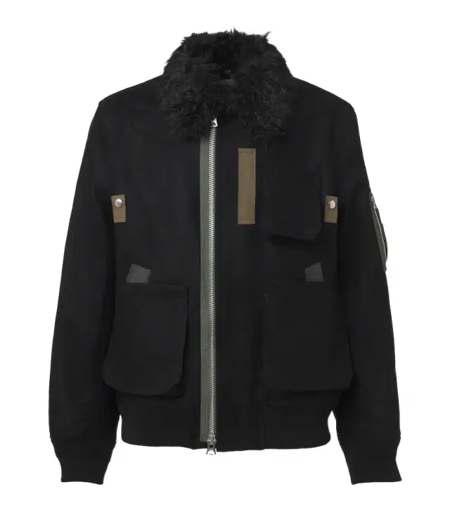 Wool blouson jacket Wool blouson jacket
