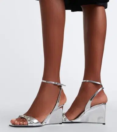 Gucci Donna leather wedge sandals | Thumbnail 6 Gucci Donna leather wedge sandals | Thumbnail 6