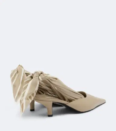 Toteme Scarf leather slingback pumps | Thumbnail 2 Toteme Scarf leather slingback pumps | Thumbnail 2