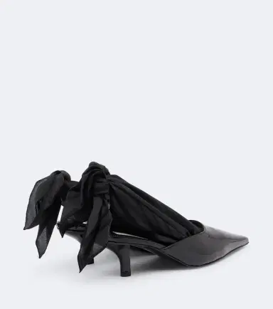 Toteme Scarf patent leather slingback pumps | Thumbnail 2 Toteme Scarf patent leather slingback pumps | Thumbnail 2