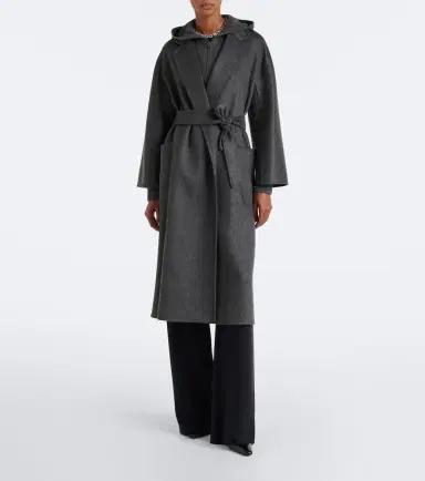 Max Mara Cashmere wrap coat | Thumbnail 4 Max Mara Cashmere wrap coat | Thumbnail 4