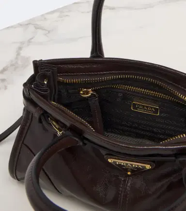 Prada Bonnie Mini leather top-handle bag | Thumbnail 2 Prada Bonnie Mini leather top-handle bag | Thumbnail 2