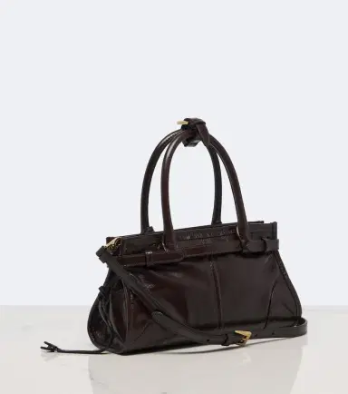 Prada Bonnie Mini leather top-handle bag | Thumbnail 3 Prada Bonnie Mini leather top-handle bag | Thumbnail 3