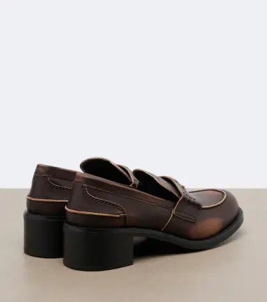 Miu Miu Leather penny loafers | Thumbnail 2 Miu Miu Leather penny loafers | Thumbnail 2
