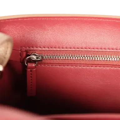 Chanel Chanel Maxi "Souplissimo" Small Flap Bag Brown Grained Calfskin Silver Hardware | Thumbnail 11 Chanel Chanel Maxi "Souplissimo" Small Flap Bag Brown Grained Calfskin Silver Hardware | Thumbnail 11