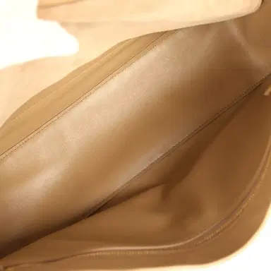 Chanel Chanel Maxi "Souplissimo" Small Flap Bag Dark Beige Suede Gold Hardware | Thumbnail 9 Chanel Chanel Maxi "Souplissimo" Small Flap Bag Dark Beige Suede Gold Hardware | Thumbnail 9
