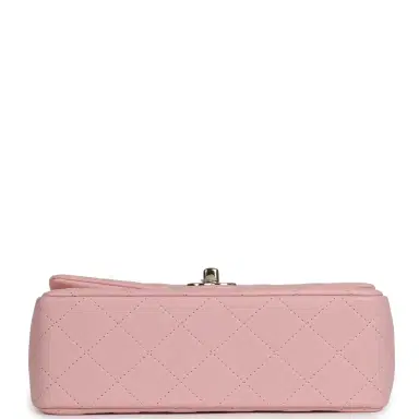 Chanel Chanel Mini Classic Rectangular Flap Bag Light Pink Lambskin Light Gold Hardware | Thumbnail 6 Chanel Chanel Mini Classic Rectangular Flap Bag Light Pink Lambskin Light Gold Hardware | Thumbnail 6
