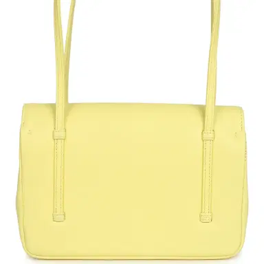 Chanel Chanel Small Preppy Coco Flap Bag Light Yellow Caviar Brushed Gold Hardware | Thumbnail 4 Chanel Chanel Small Preppy Coco Flap Bag Light Yellow Caviar Brushed Gold Hardware | Thumbnail 4