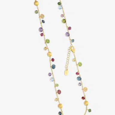 MARCO BICEGO Marco Bicego Africa Multi-Gemstone 18K Yellow Gold Necklace by The Solist | Thumbnail 3 MARCO BICEGO Marco Bicego Africa Multi-Gemstone 18K Yellow Gold Necklace by The Solist | Thumbnail 3