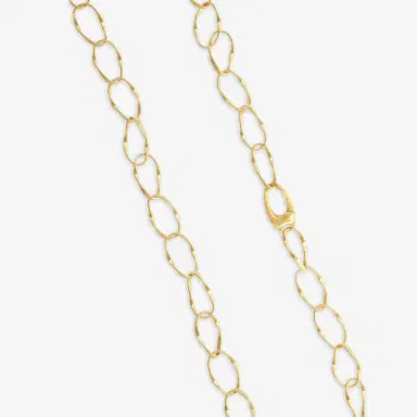 MARCO BICEGO Marco Bicego Marrakech Onde 18K Yellow Gold Link Necklace by The Solist | Thumbnail 3 MARCO BICEGO Marco Bicego Marrakech Onde 18K Yellow Gold Link Necklace by The Solist | Thumbnail 3