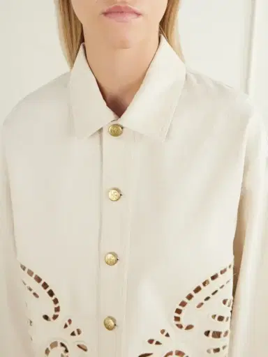 Ulla Johnson Bobbi Embroidered Denim Jacket | Thumbnail 4 Ulla Johnson Bobbi Embroidered Denim Jacket | Thumbnail 4