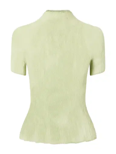 Issey Miyake Twist Plissé-chiffon Blouse | Thumbnail 1 Issey Miyake Twist Plissé-chiffon Blouse | Thumbnail 1
