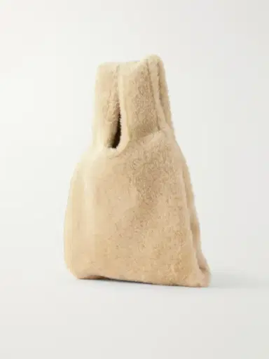 Simone Rocha Shearling-effect Shoulder Bag | Thumbnail 4 Simone Rocha Shearling-effect Shoulder Bag | Thumbnail 4