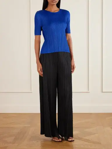 Pleats Please Issey Miyake July Bouquet Plissé Wide-leg Pants | Thumbnail 2 Pleats Please Issey Miyake July Bouquet Plissé Wide-leg Pants | Thumbnail 2