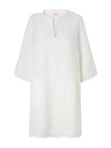 Eres Embroidered Linen Kaftan | Thumbnail 1 Eres Embroidered Linen Kaftan | Thumbnail 1