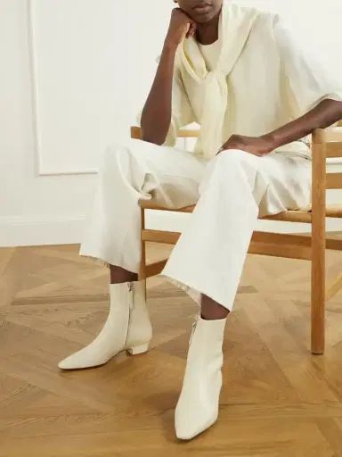 aeyde Lila Leather Ankle Boots | Thumbnail 2 aeyde Lila Leather Ankle Boots | Thumbnail 2