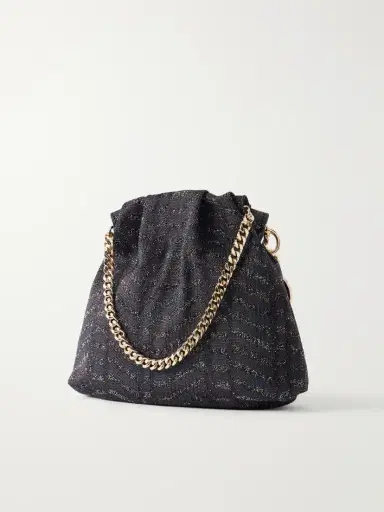 Missoni Greek Key Striped Metallic Crochet-knit Shoulder Bag | Thumbnail 4 Missoni Greek Key Striped Metallic Crochet-knit Shoulder Bag | Thumbnail 4