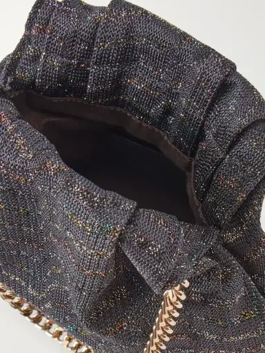 Missoni Greek Key Striped Metallic Crochet-knit Shoulder Bag | Thumbnail 6 Missoni Greek Key Striped Metallic Crochet-knit Shoulder Bag | Thumbnail 6