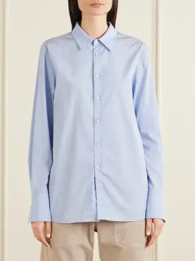 Nili Lotan Ziggy Cotton Shirt | Thumbnail 3 Nili Lotan Ziggy Cotton Shirt | Thumbnail 3